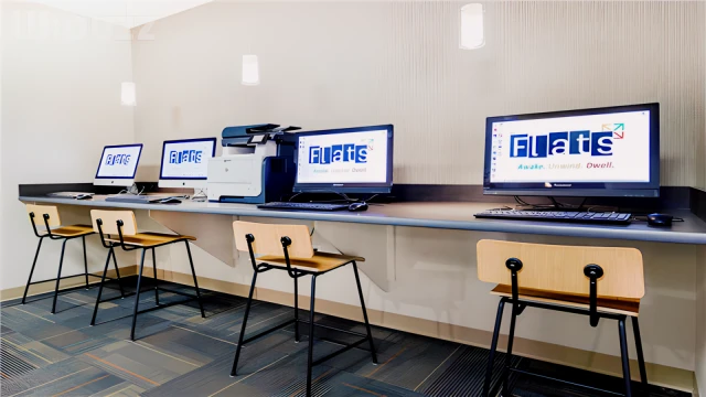 The Flats at ISU - Normal student accommodation - PC Room