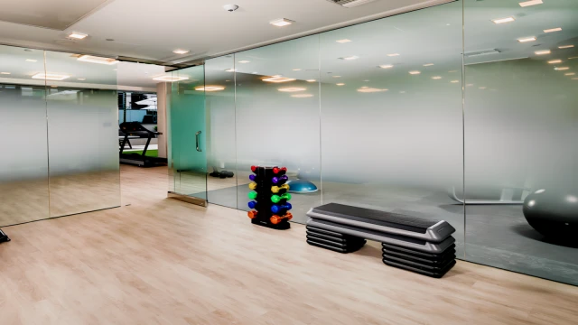 Trademark - résidence étudiante à Los Angeles - salle de yoga