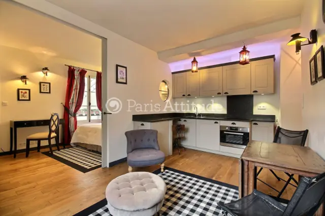 Rental Furnished apartment 1 bedroom - 30m² - Saint-Germain-des-Pres - Paris 0