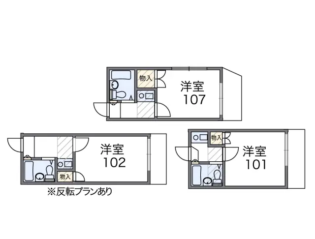 レオパレス瓢箪山第１１ 1