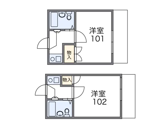 レオパレス岡崎第３ 1