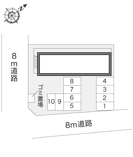 レオパレスＹＡＭＡＫＯⅢ 3