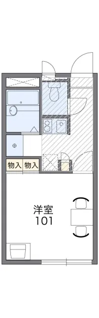 レオパレス瑞光Ⅱ 1