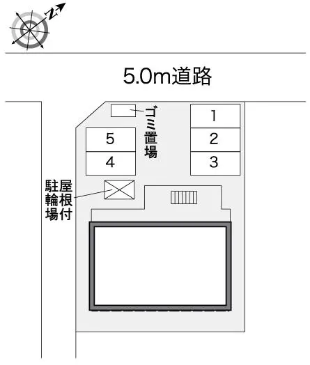 レオパレスレユール大和 3