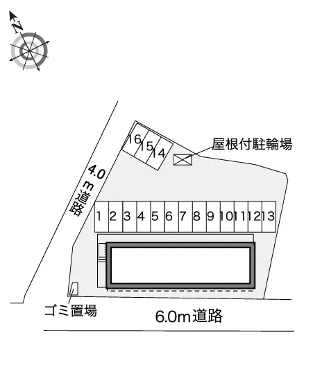 レオパレスブラン西門 2