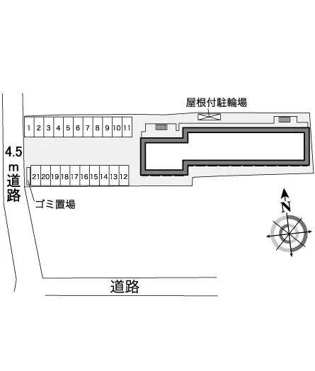 レオパレス橋爪中Ⅱ 3