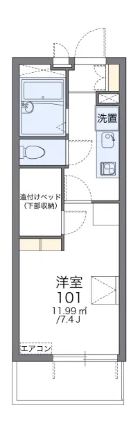 レオパレスアメニティ名古屋 1