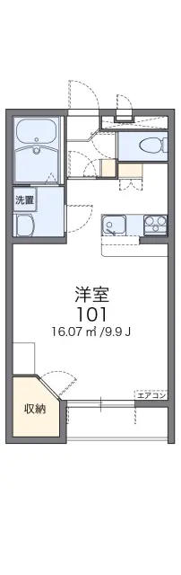 レオパレス北丘 1