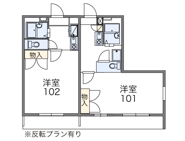 レオパレスラフォーレⅢ 1