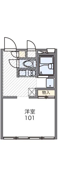 レオパレスレヴェルベールⅠ 1