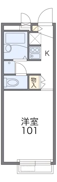 レオパレスサンマーム美乃利 1