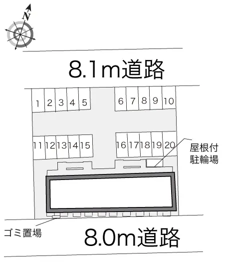 レオパレスｉｎ六条 2