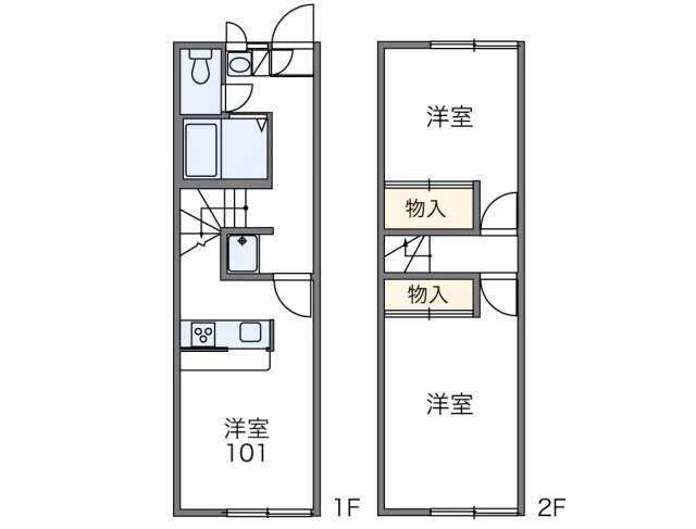 レオパレスヴィーブルⅡ 1