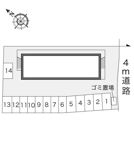 レオパレスプリーザント宮 2