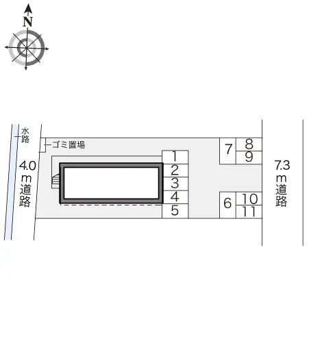 レオパレスＣａｓａ田上 2