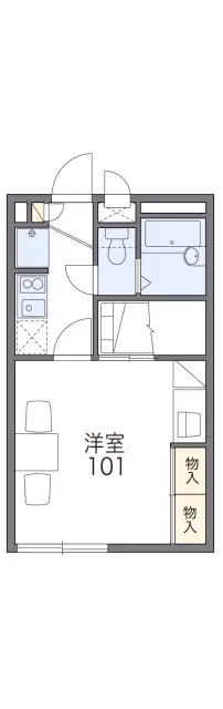 レオパレスセント・ヴィラージュ 1
