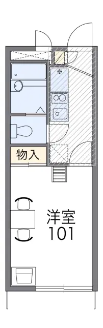 レオパレス横浜西寺尾Ⅱ 1