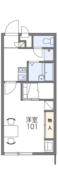 レオパレスアル・ヴィラージュ弐番館 1