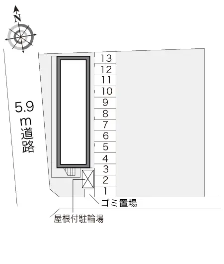 レオパレスＣａｒｔｉｅｒ勅使Ｋ 2