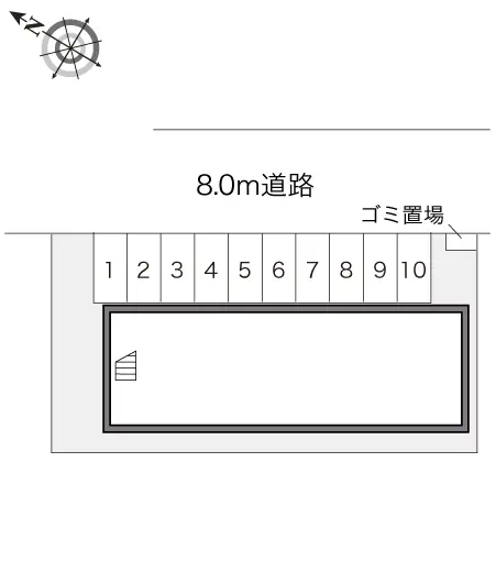 レオパレスアークタウン昭和 2