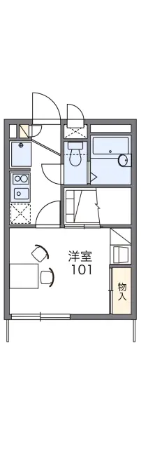 レオパレスラルク深沢Ⅱ 1