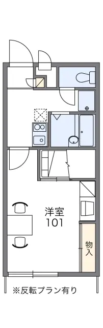 レオパレスメルベーユ竹ノ内 1