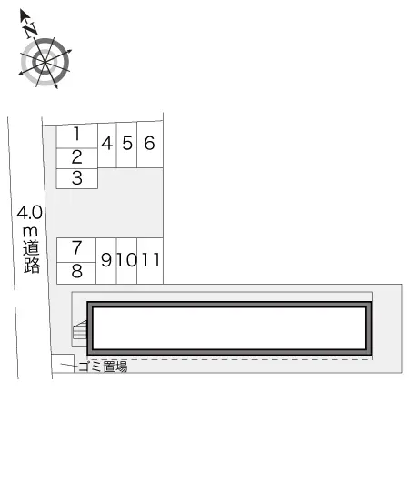 レオパレスビオス加須 3