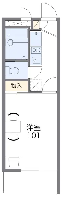 レオパレスハーモニーランドⅠ 1