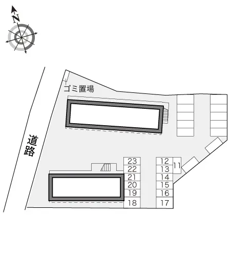 レオパレスグリーンリーフ　Ｂ 2