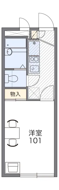 レオパレスメゾン・ド・津島 1