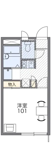 レオパレスシャミール矢田野 1