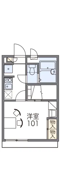 レオパレス泉大津中央 1