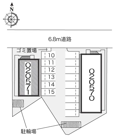 レオパレスオーキッドⅡ 2