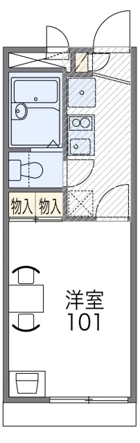 レオパレス紅雪北 1