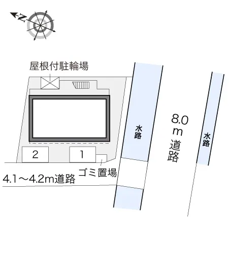 レオパレスアムール田野浦 2