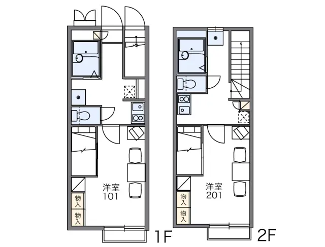 レオパレス北中江 1