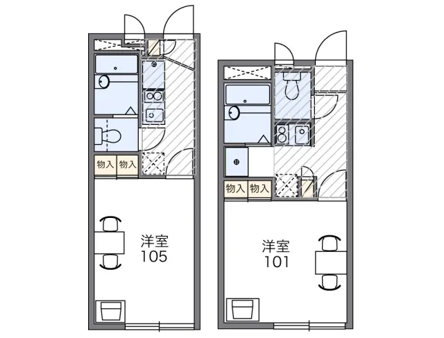 レオパレスアネックス櫛引 1