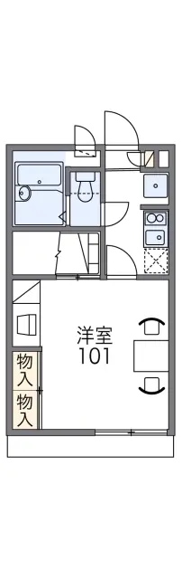 レオパレスサマールＫ 1