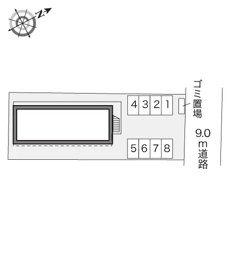 レオパレスＲＩＶＥＲＳＡＮＤ 3