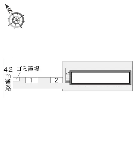 レオパレスシャンブルＮＳ 2