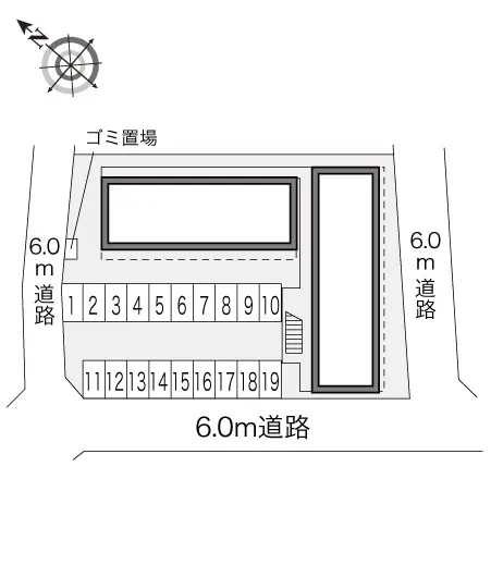 レオパレスグランドール若狭 2