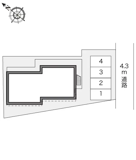 レオパレスシーサイドＢ 2