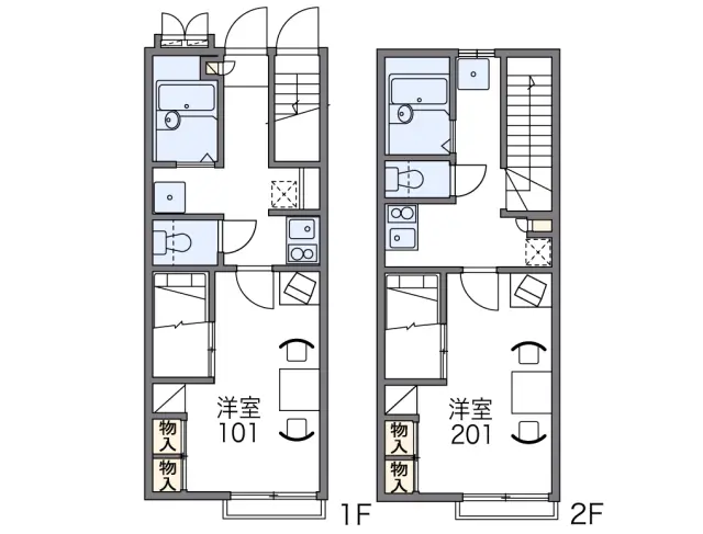 ドミール細江Ｎ弐番館 1