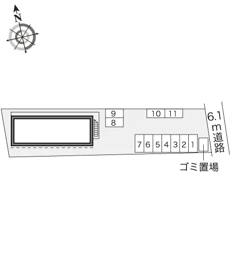 レオパレス田中町 2