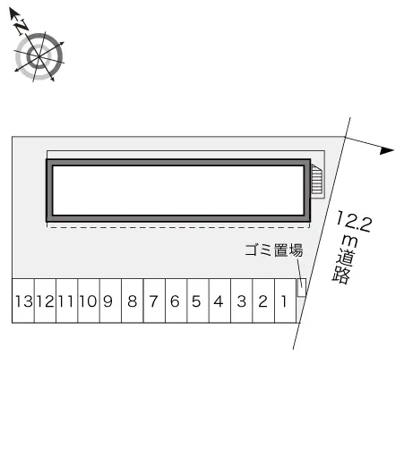 レオパレスブルージュ 3