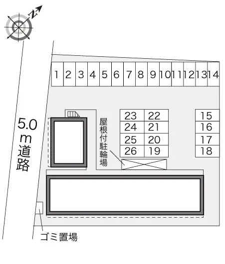 レオパレス成田空港Ｂ 2