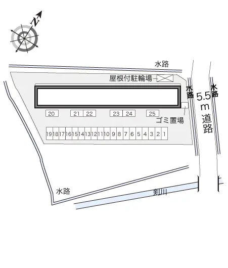 レオパレスボムール大崎 2