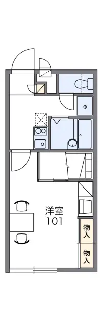 レオパレス水際邸 1