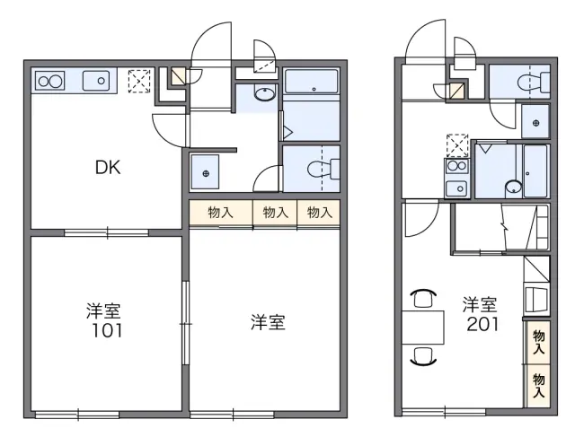 レオパレスナルシッサス　ハウス 1