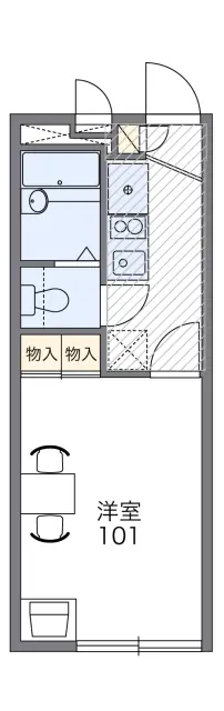 レオパレスプレノタートⅣ 1